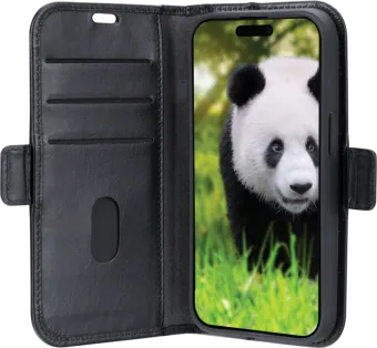 DBramante1928 Copenhagen Slim iPhone 16e Book Case Leer Zwart