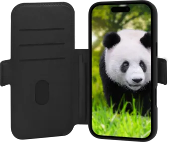 DBramante1928 Lynge iPhone 17 Pro Max Book Case Leer Zwart