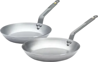 De Buyer Mineral B Koekenpannenset 24 + 28 cm