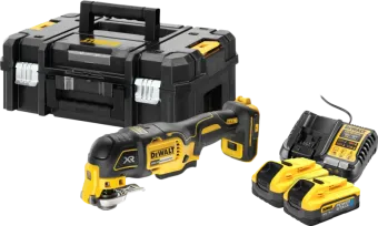 DeWalt DCS356NT-XJ 5,0 Ah POWERSTACK Accu (2x) Starterspakket