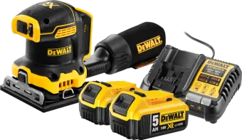 DeWalt DCW200NT-XJ 5,0 Ah Accu (2x) Starterspakket