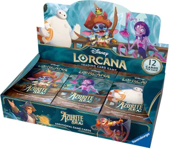 Disney Lorcana: Azurite Sea Boosterbox Disney Lorcana: Azurite Sea Boosterbox