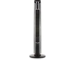 DOMO DO8127 Kolomventilator - 4 Functies - Kindermodus - Kantelbaar - 107 cm - Zilver/Zwart