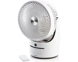 DOMO DO8148 Tafelventilator 'Circulation Fan' - 360deg Oscillatie - Zomer en Winter - O 25 cm - 3 standen