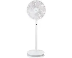 DOMO DO8149 2-in-1 Statiefventilator en Tafelventilator - 'Multi Blade' - O 35 cm - Aromafunctie - Timer - Wit