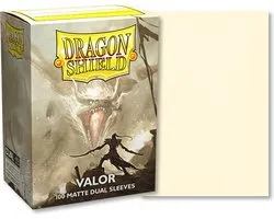 Dragon Shield Dual Sleeves Matte - 100 stuks - Valor