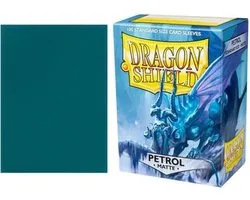 Dragon Sleeves Matte - 100 stuks - Petrol Blauw