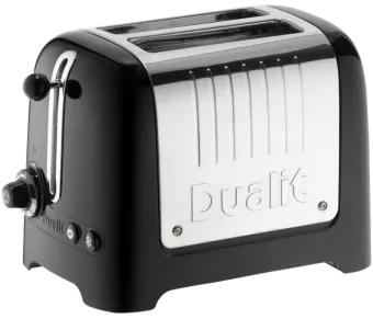 Dualit Lite Gloss 2-slot Zwart