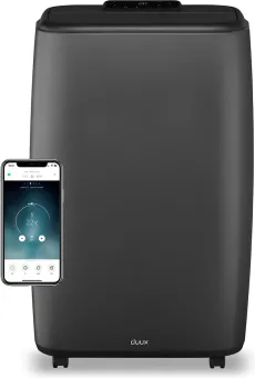 Duux North 12K BTU/u Grijs - Smart Mobiele Airco - Mobiele Airconditioning Inclusief Raamafdichtingsset Duux North 12K BTU/u Grijs - Smart Mobiele Airco - Mobiele Airconditioning Inclusief Raamafdichtingsset