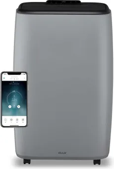 Duux North 9K BTU/u Silent - Smart Mobiele Airco met Verwarmingsfunctie - Mobiele Airconditioning Duux North 9K BTU/u Silent - Smart Mobiele Airco met Verwarmingsfunctie - Mobiele Airconditioning