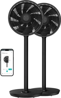 Duux Whisper Flex 2 Duo Pack Zwart