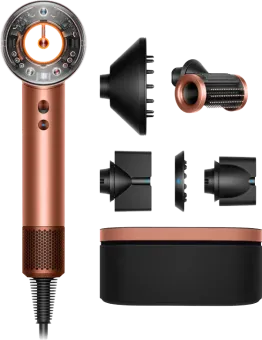 Dyson Supersonic Nural Straight + Wavy Limited Edition Amber Silk