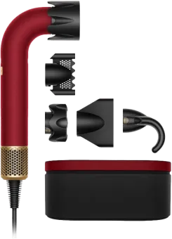Dyson Supersonic r Straight + Wavy Red Velvet