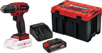 Einhell TE-CD 18/40 Li BL Solo 2,5 Ah Accu E-Case M Starterspakket