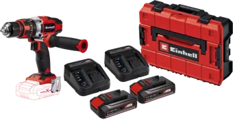 Einhell TE-CD 18/48 Li-i Solo 2,5 Ah Accu (2x) E-Case S-F Starterspakket