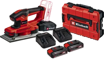 Einhell TE-OS 18/230 Li Solo 2,5 Ah Accu (2x) E-Case S-F Starterspakket