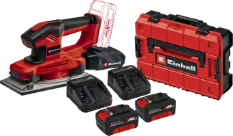 Einhell TE-OS 18/230 Li Solo 4,0 Ah Accu (2x) E-Case S-F Starterspakket