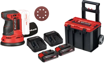 Einhell TE-RS 18 Li Solo 2,5 Ah Accu (2x) E-Case L Starterspakket