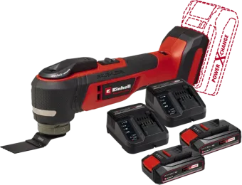 Einhell TP-MG 18 Li BL Solo 2,5 Ah Accu (2x) Starterspakket