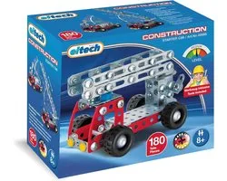 Eitech Constructieset Brandweerauto Staal Zilver/rood 182-delig