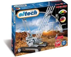 Eitech Constructieset Hijskraan Staal Zilver 522-delig