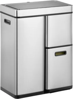 EKO Mirage Plus Sensor 30 + 2 x 15 Liter Mat Rvs EKO Mirage Plus Sensor 30 + 2 x 15 Liter Mat Rvs