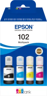 Epson 102 Inktflesjes Combo Pack Kleur