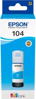 Epson 104 Inktflesje Cyaan Epson 104 Inktflesje Cyaan