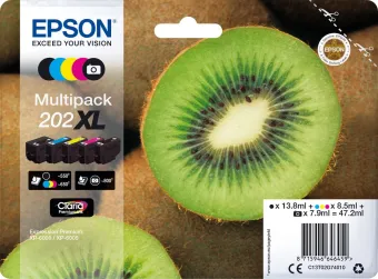Epson 202XL Cartridges Combo Pack Epson 202XL Cartridges Combo Pack