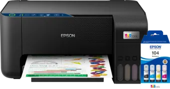 Epson EcoTank ET-2861 + 1 set extra inktflesjes