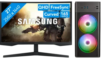 ERAZER RECON E45 MD35360 + Samsung Odyssey G5 LS27CG552EUXEN