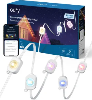 Eufy permanent outdoor light E22 30 meter