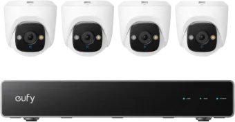Eufy PoE Security System + NVR + E41 4-Pack