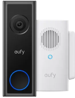 Eufy Video Doorbell C30 + Chime met Wifi Repeater