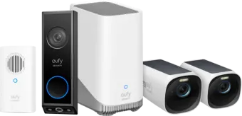 Eufycam 3 Duo pack + Video Doorbell E340 + Chime