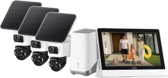 Eufycam S4 3-pack + HomeBase 3 + Smart Display E10