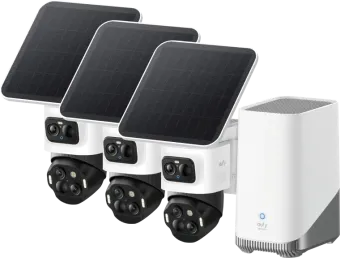 Eufycam S4 3-pack + HomeBase 3