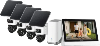 EufyCam S4 4-Pack + HomeBase 3 + Smart Display E10
