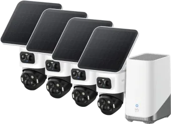 Eufycam S4 4-pack + Homebase 3