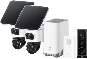 EufyCam S4 Duo Pack + HomeBase 3 + Video Doorbell E340 + Chime