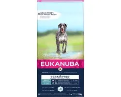 Eukanuba Adult Large Grain Free Zeevis - Hondenvoer - 12 kg