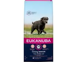 Eukanuba Caring Senior Large Breed Kip - Hondenvoer - 15 kg