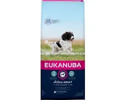 Eukanuba Dog Adult - Medium Breed - Kip - Hondenvoer - 12 kg