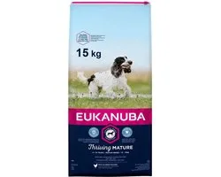 Eukanuba Thriving Mature Medium Breed - Hondenvoer - Kip 15 kg