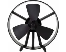 Eurom tafelventilator Safe-blade - zachte rubberen bladen - zwart