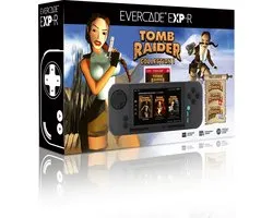 Evercade - EXP-R handheld - inclusief Tomb Raider cartridge
