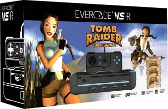 Evercade VS-R home console - inclusief Tomb Raider cartridge - 1 controller Evercade VS-R home console - inclusief Tomb Raider cartridge - 1 controller