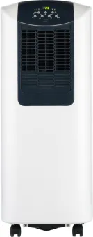 Everglades EV9051 Portable Airco - Wit - 8000 BTU - 60M3 - Timer - Inclusief Afstandsbediening Everglades EV9051 Portable Airco - Wit - 8000 BTU - 60M3 - Timer - Inclusief Afstandsbediening