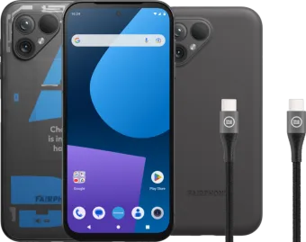 Fairphone 5 256GB Transparant 5G + Accessoirepakket
