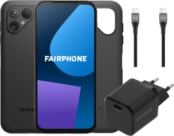 Fairphone 5 256GB Zwart 5G + Accessoirepakket
